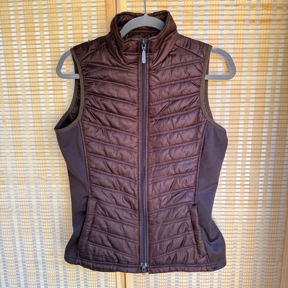 Ariat Jackets & Blazers - ARIAT equestrian Brown Quilted Women's Vest with pockets size M